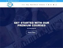 Tablet Screenshot of imusicacademy.com